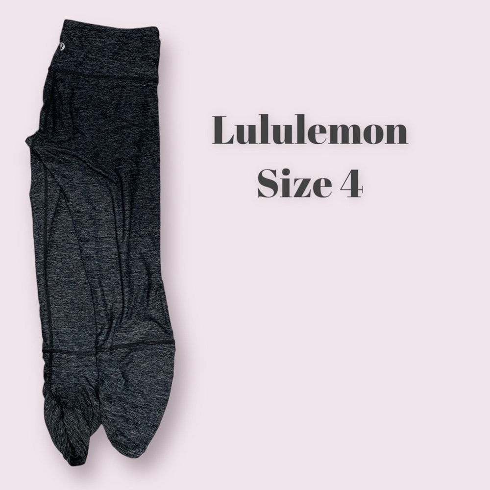 Cropped Lululemon leggings size 4